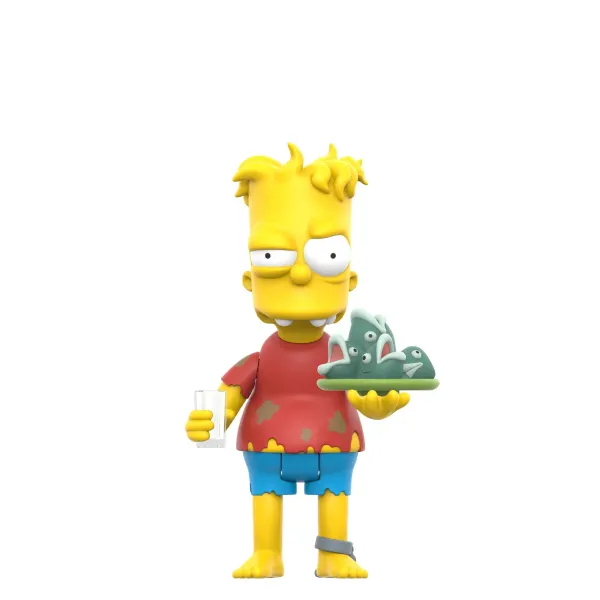 Super7 The Simpsons^The Simpsons Reaction Figures Wave4 - Treehouse Of Horror V2 - Set Of 4