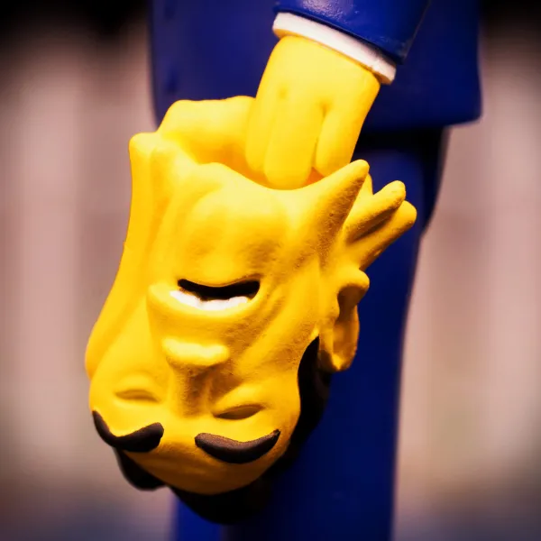 Super7 The Simpsons^The Simpsons Reaction W3 - Treehouse Of Horror - Alien President