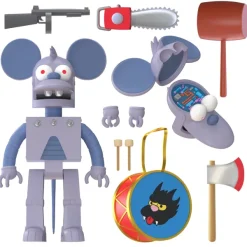 Super7 The Simpsons^The Simpsons Ultimates! Wave 1- Robot Itchy