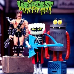 Super7 The Weirdest^The Weirdest Wave 1 Figures - Bl D, Trashquatch & Gor-Ior