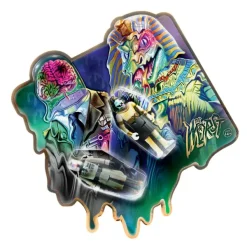 Super7 The Worst^The Worst 2020 Reaction Figure 2-Pack - Snake Tut And Cortex Commander