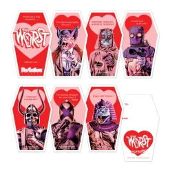 Super7 The Worst^The Worst - Valentine'S Day 2021 Reaction Figure 2-Pack - Batula And Robot Reaper