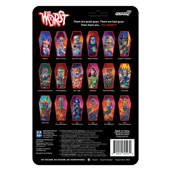 Super7 The Worst^The Worst Reaction - Killer Bat (Specter)