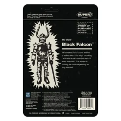 Super7 The Worst^The Worst Reaction Wave 1 - Black Falcon (Monster Glow)