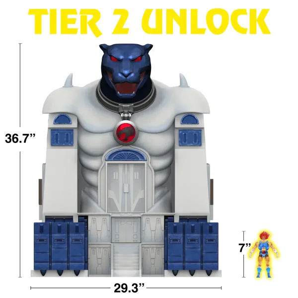 Super7 Thundercats^Thundercats Ultimates! Playset- Cats' Lair