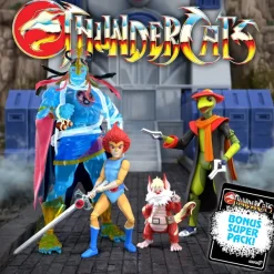 Super7 Thundercats^Thundercats Ultimates! Wave 10 - Snarfer, Quick Pick, Young Lion-O & Mumm-Ra (Dream Master)