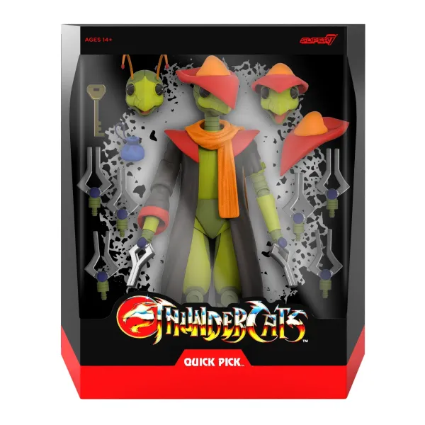 Super7 Thundercats^Thundercats Ultimates! Wave 10 - Snarfer, Quick Pick, Young Lion-O & Mumm-Ra (Dream Master)