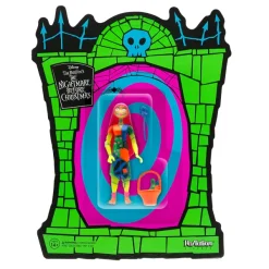 Super7 The Nightmare Before Christmas^Tim Burton'S Nightmare Before Christmas Reaction Figure - Sally Neon And Glow-In-The-Dark (Sdcc 2020)