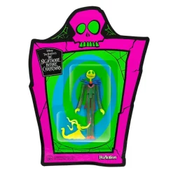 Super7 The Nightmare Before Christmas^Tim Burton'S Nightmare Before Christmas Reaction Figure - Jack Skellington Neon And Glow-In-The-Dark (Sdcc 2020)