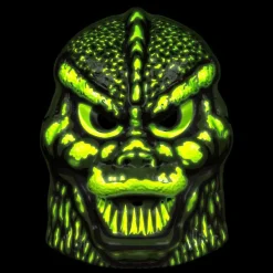 Super7 Godzilla^Toho Masks Set Of 3 - Mechagodzilla, Hedorah & Godzilla Glow