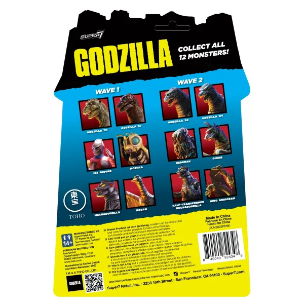 Super7 Godzilla^Toho Reaction Figure Wave 2 - Hedorah