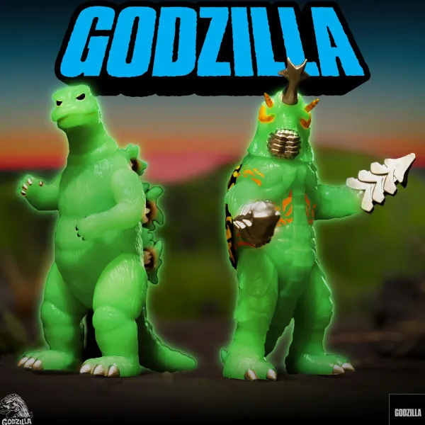 Super7 Godzilla^Toho Reaction Figures Wave 05 (Godzilla Day) - Megalon (Glow)