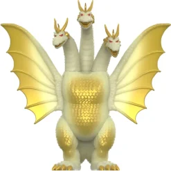 Super7 Godzilla^Toho Reaction Figures Wave 2 - Hedorah & King Ghidorah Glow