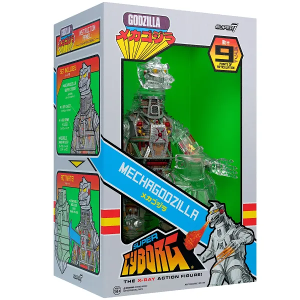 Super7 Godzilla^Toho Super Cyborg Wave 01 - Mechagodzilla (Clear)