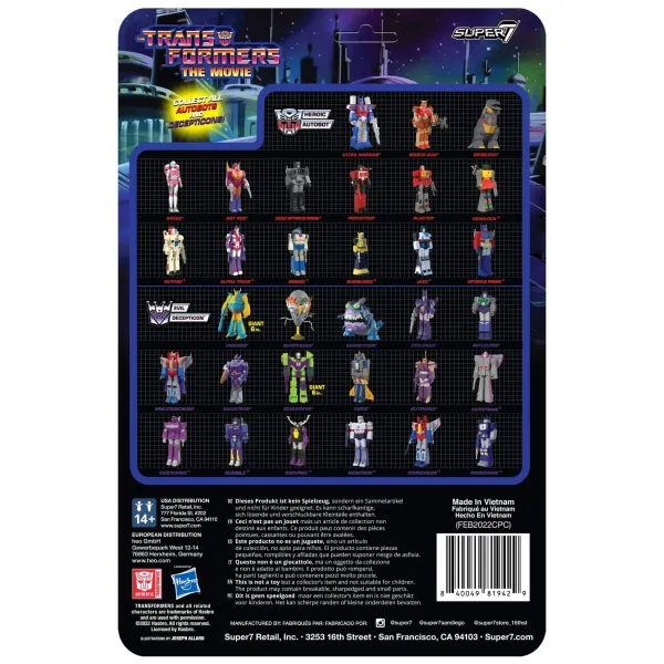 Super7 Transformers^Transformers Reaction Figures Wave 6 - Unicron (Original Toy Prototype)