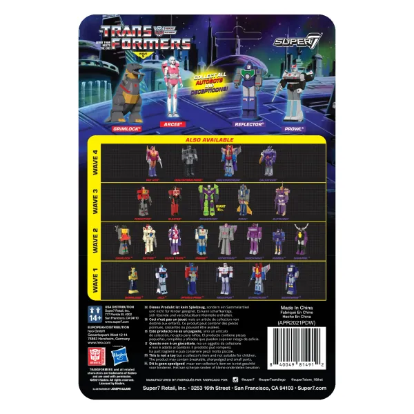 Super7 Transformers^Transformers Reaction Figure - Optimus Santa