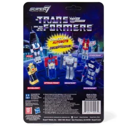 Super7 Transformers^Transformers Reaction Figure - Optimus Prime