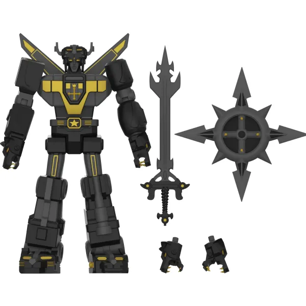 Super7 Voltron^Voltron Defender Of The Universe Ultimates! - Voltron (Galaxy Black)