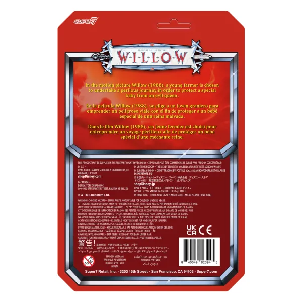 Super7 Willow^Willow Reaction Figure Wave 2 - Willow (With Sword)