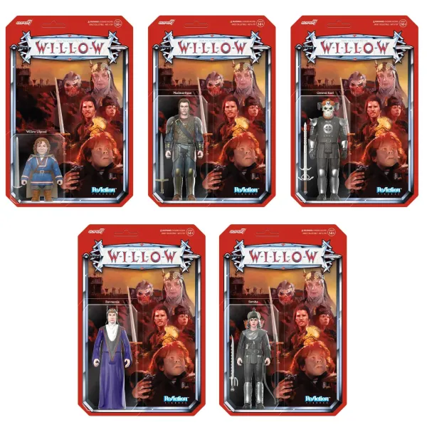 Super7 Disney^Willow Reaction Figures Wave 2 - Set Of 5
