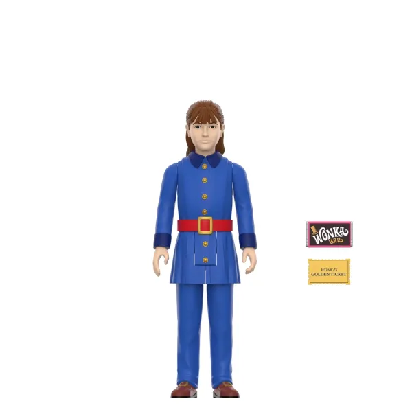 Super7 Willy Wonka & The Chocolate Factory^Willy Wonka & The Chocolate Factory Reaction Figures Wave 01 - Willy Wonka, Violet Beauregarde & Mike Teevee