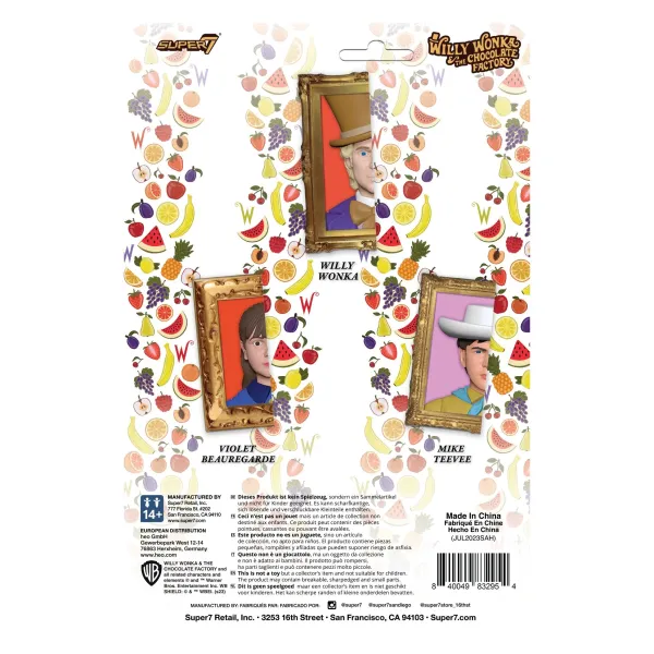 Super7 Willy Wonka & The Chocolate Factory^Willy Wonka & The Chocolate Factory Reaction Figures Wave 01 - Mike Teevee